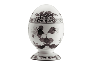 Ginori Oriente Italiano Albus Egg w/Cover - 8.25"